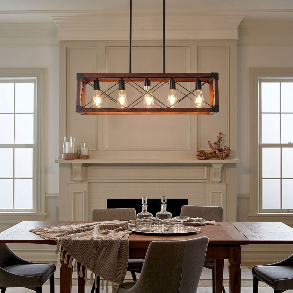 Farmhouse Kitchen Island Chandelier