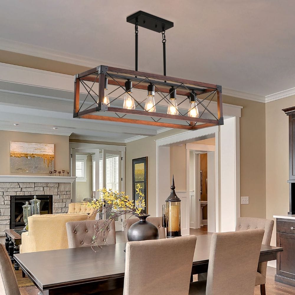 Farmhouse Kitchen Island Chandelier Modern Chandelier