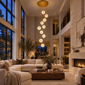 Gaia Marble Staircase Chandelier Modern Chandelier