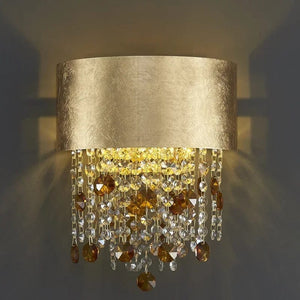 Gemma Gold Wall Sconce Light Modern Chandelier