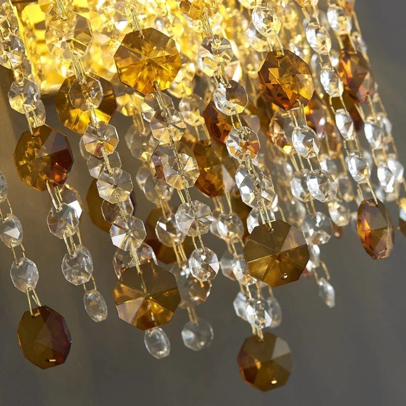 Gemma Gold Wall Sconce Light Modern Chandelier