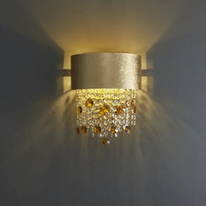 Gemma Gold Wall Sconce Light Modern Chandelier