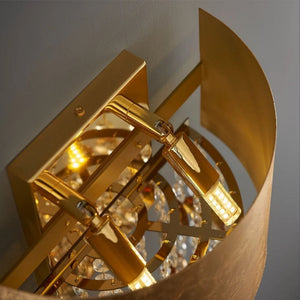 Gemma Gold Wall Sconce Light Modern Chandelier