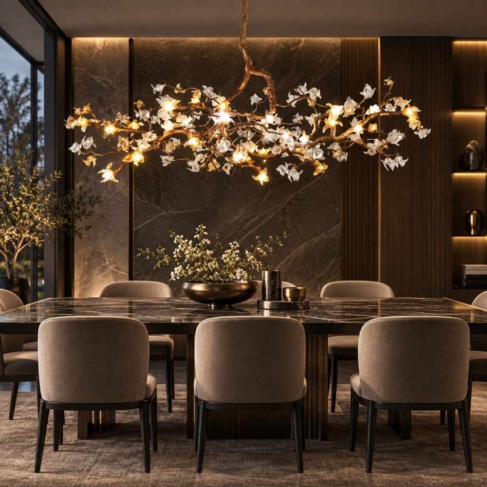Glitz Tree Branch Ceiling Light Modern Chandelier