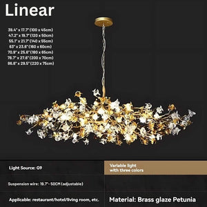 Glitz Tree Branch Ceiling Light Modern Chandelier