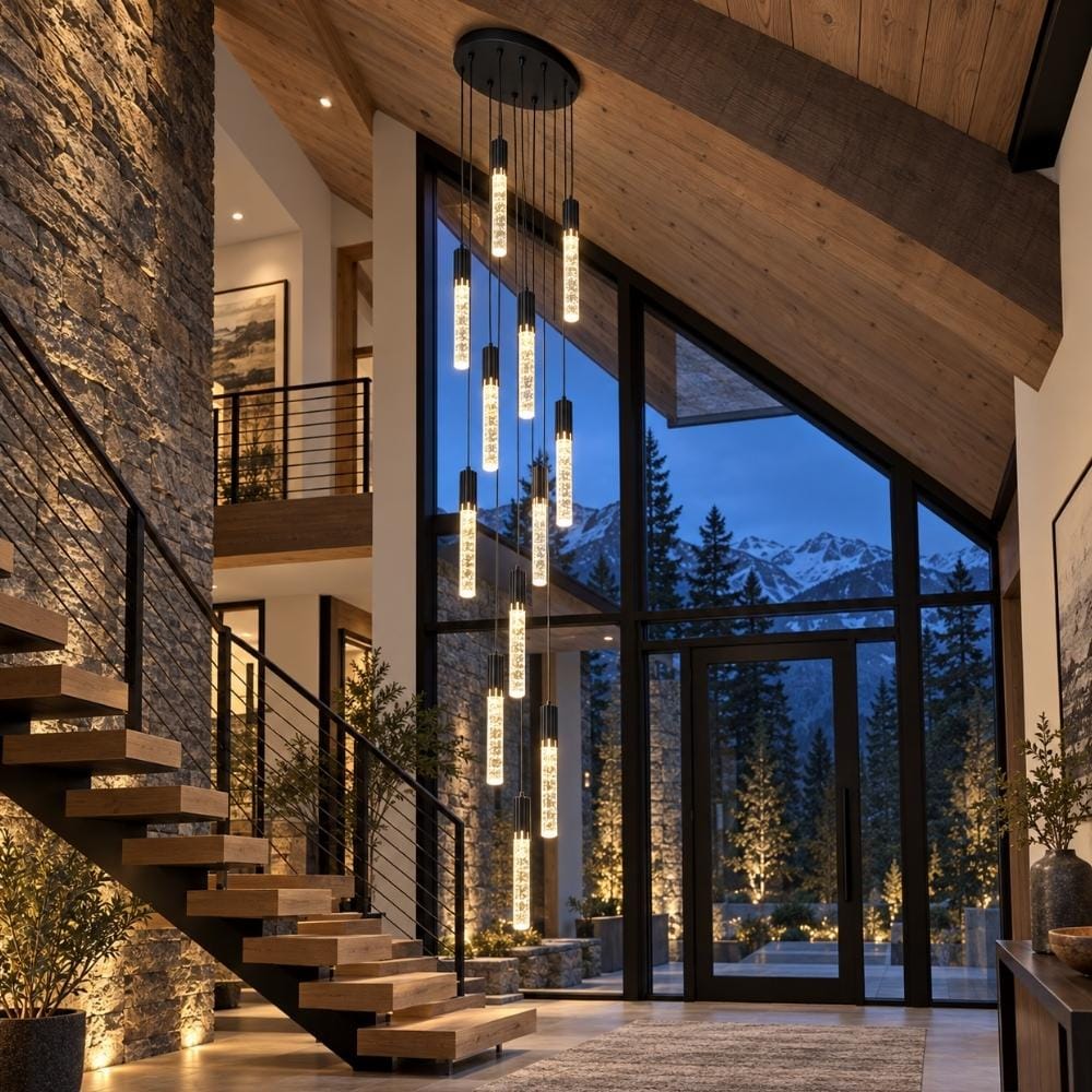 Grace Spiral Staircase Chandelier Modern Chandelier