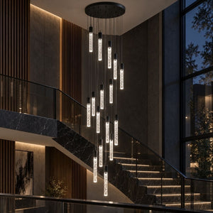 Grace Spiral Staircase Chandelier Modern Chandelier