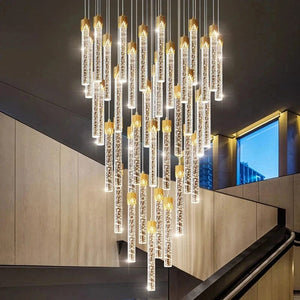 Grace Spiral Staircase Chandelier Modern Chandelier