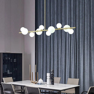 Haven Linear Bubble Chandelier Modern Chandelier