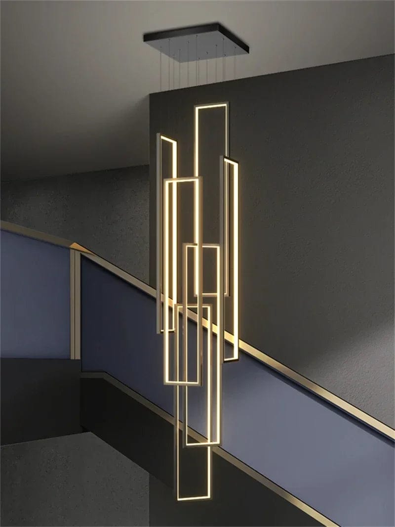 Haze Rectangle Pendant Chandelier Modern Chandelier