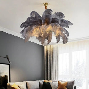 Jack Feather Chandelier Modern Chandelier