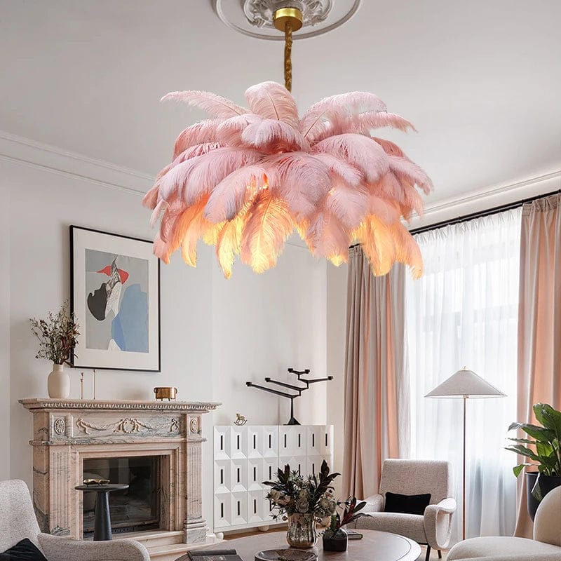 Jack Feather Chandelier Modern Chandelier