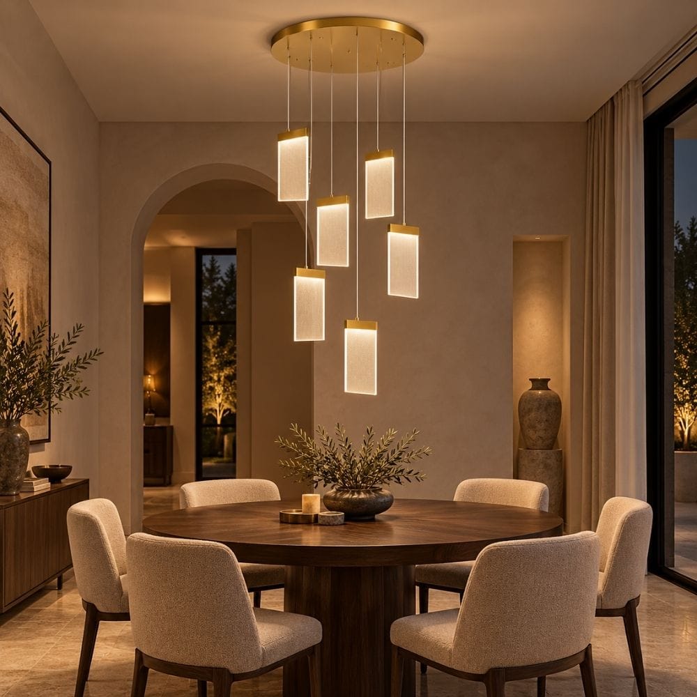 Jane Gold Staircase Chandelier Modern Chandelier