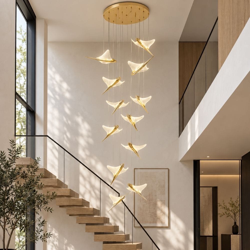 Jen Modern Stair Chandelier Modern Chandelier