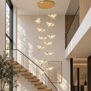 Jen Modern Stair Chandelier Modern Chandelier