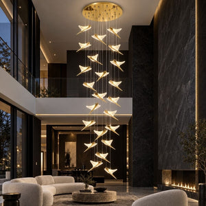 Jen Modern Stair Chandelier Modern Chandelier