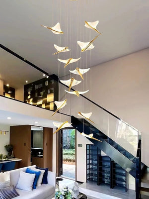 Jen Modern Stair Chandelier Modern Chandelier