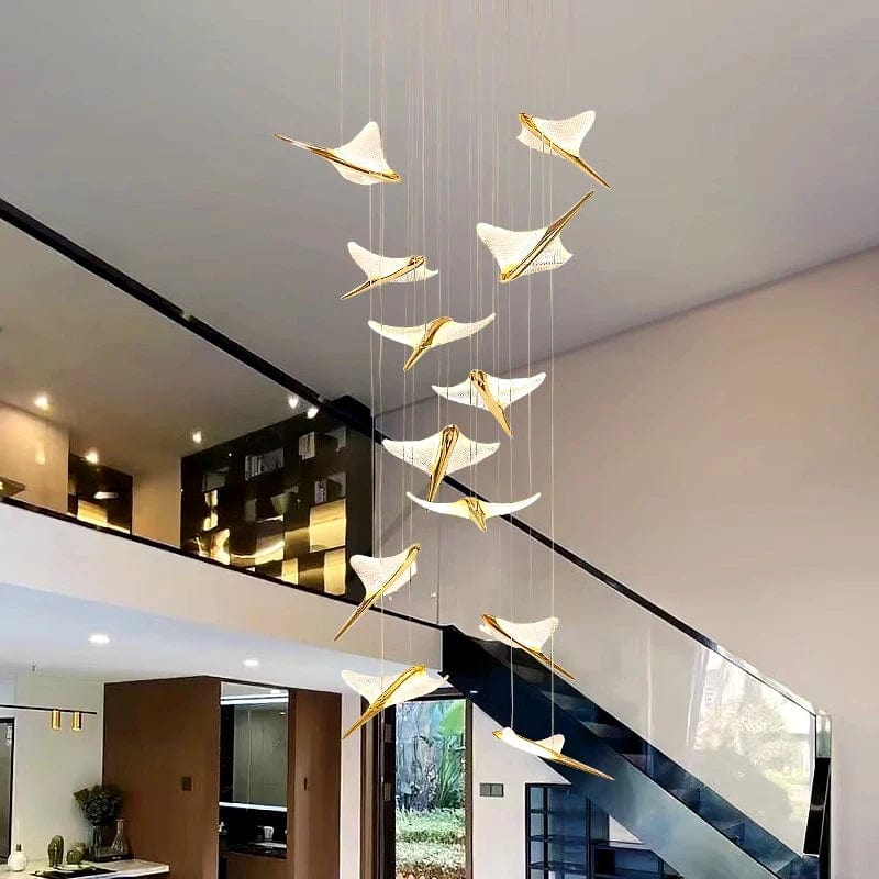 Jen Modern Stair Chandelier Modern Chandelier