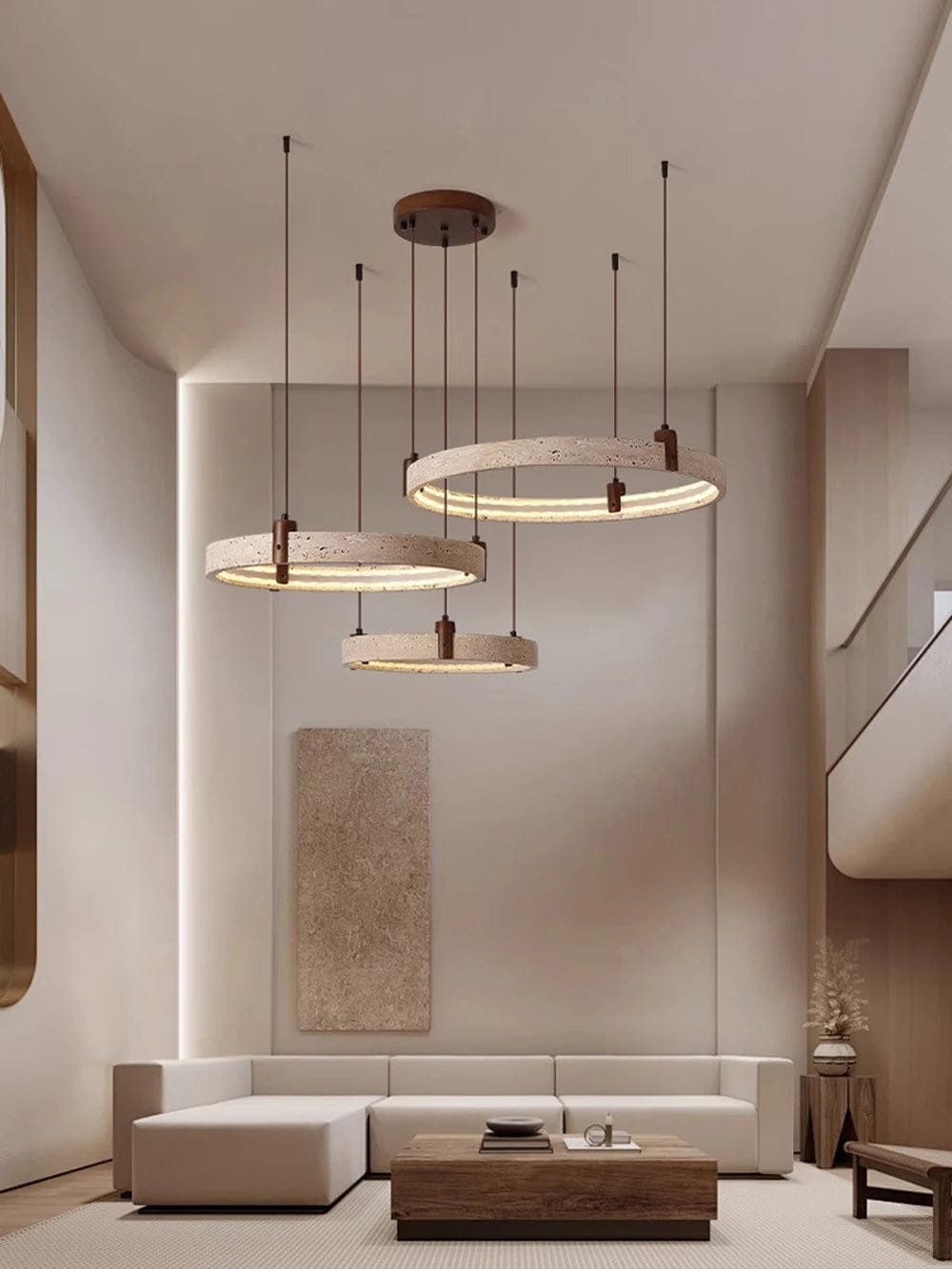 Joy Modern Natural Stone Chandelier Modern Chandelier