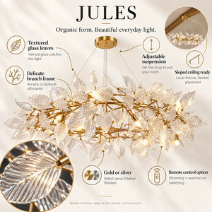 Jules Gold Branch Chandelier Modern Chandelier