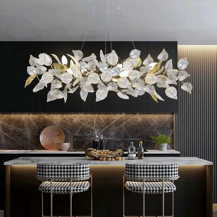 Jules Gold Branch Chandelier branched gold finish for modern kitchens