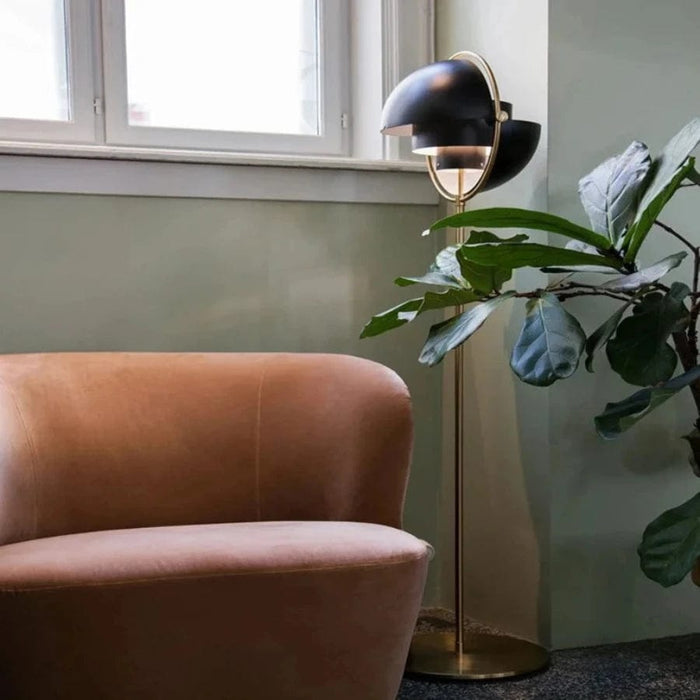 Justin Modern Floor Lamp for flexible color temperature in reading or work areas