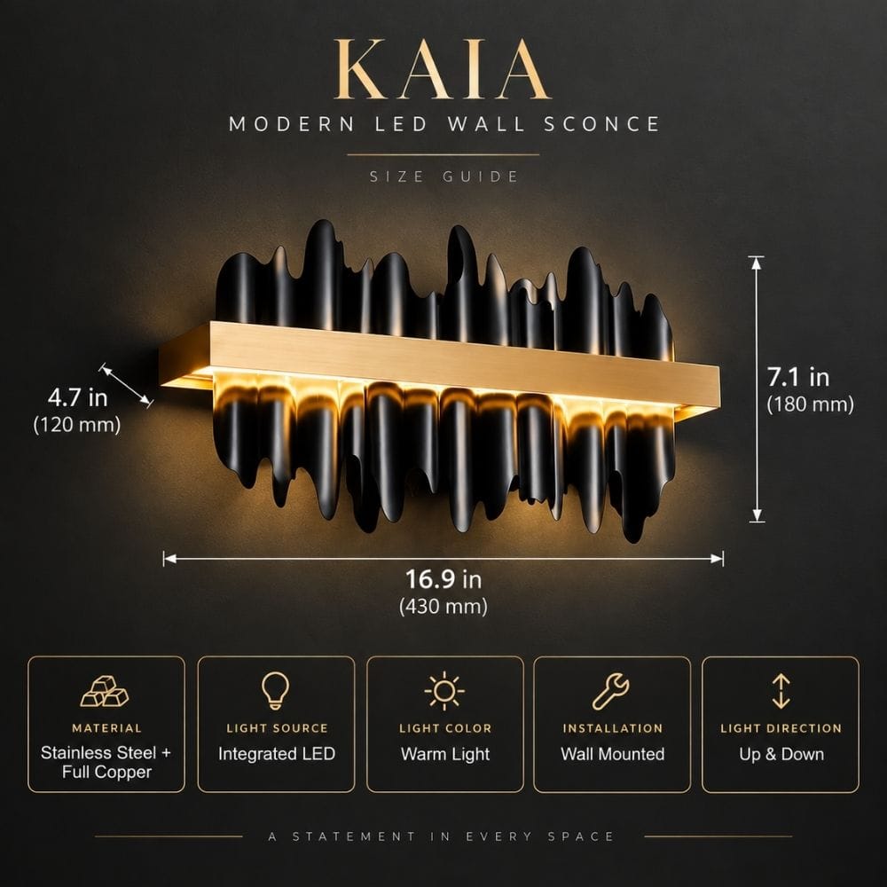 Kaia Modern Led Wall Sconce Modern Chandelier
