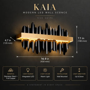 Kaia Modern Led Wall Sconce Modern Chandelier