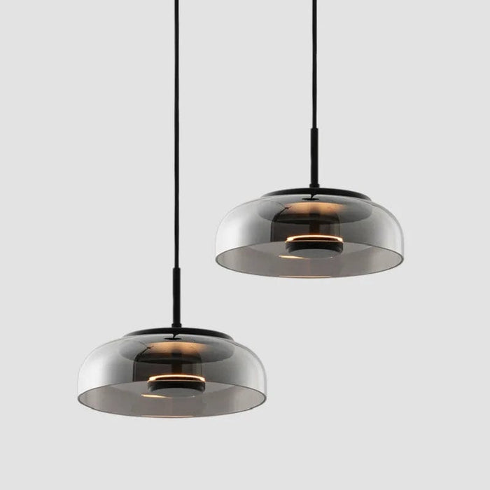 Karla LED Pendant Light smoke grey warm white modern minimalist kitchen