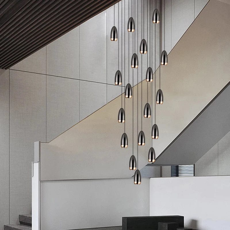 Kate Modern Stairwell Chandelier Modern Chandelier