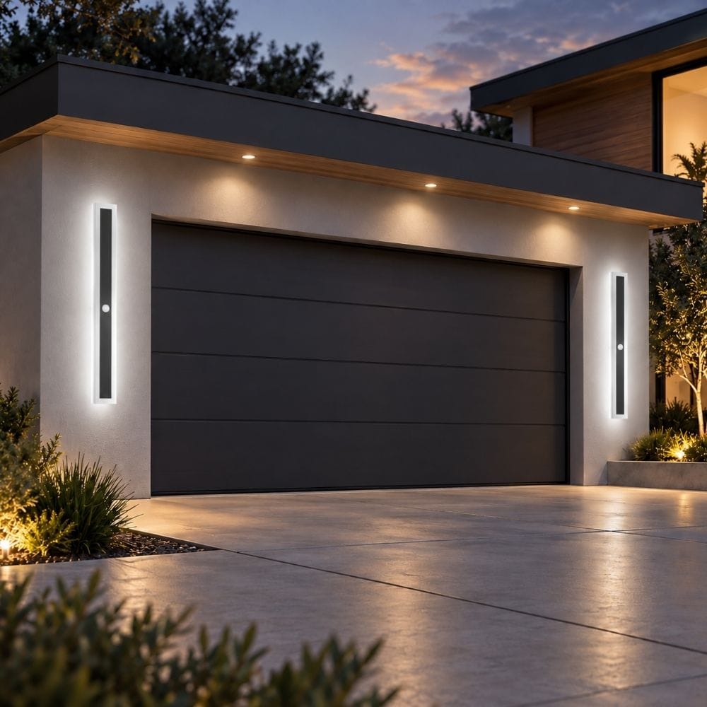 Kavero Motion Sensor Outdoor Wall Light Modern Chandelier