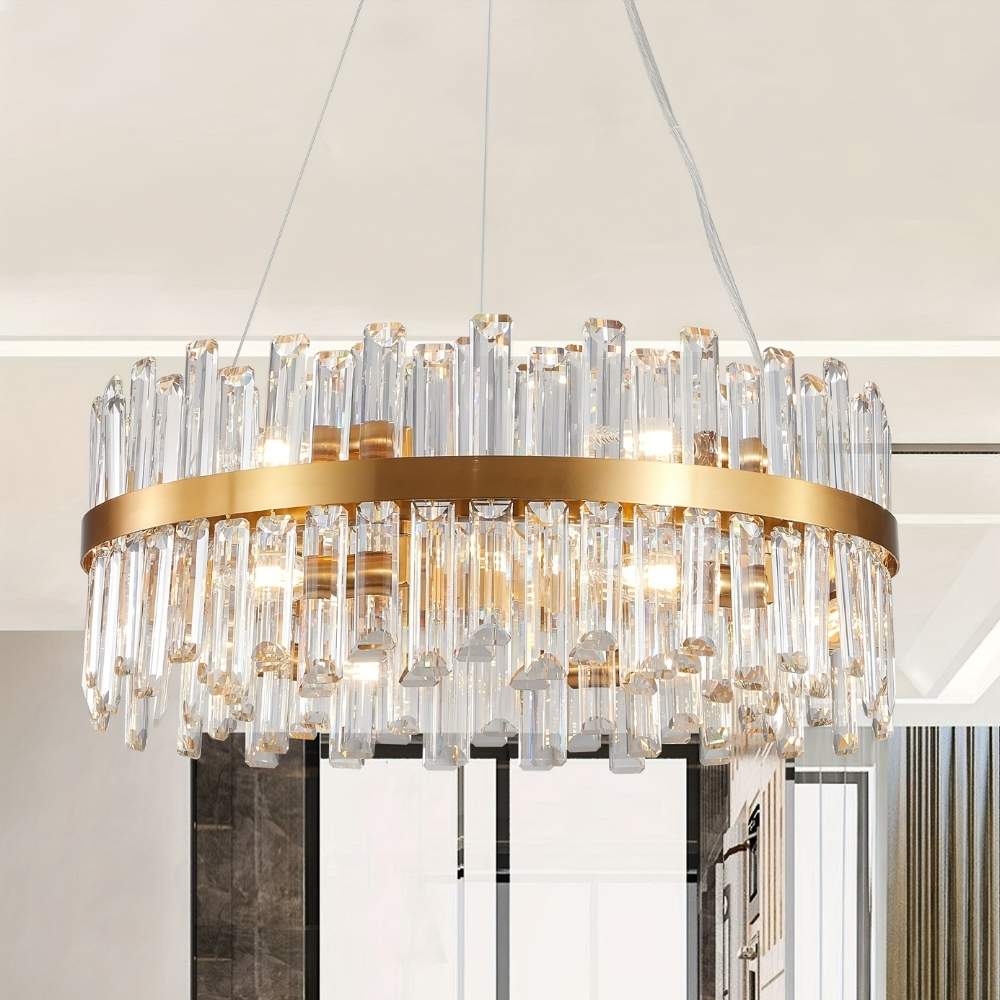 Lance Small Crystal Chandelier Modern Chandelier