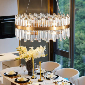 Lance Small Crystal Chandelier Modern Chandelier