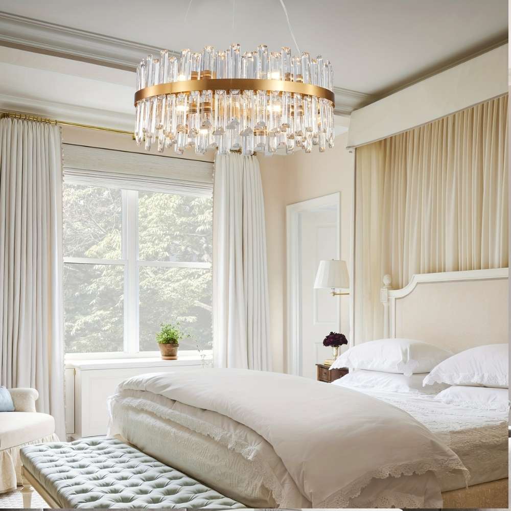 Lance Small Crystal Chandelier Modern Chandelier