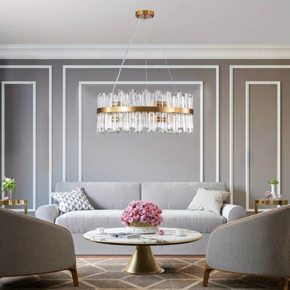 Lance Small Crystal Chandelier Modern Chandelier