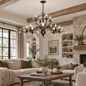 Legen Crystal Iron Chandelier Modern Chandelier
