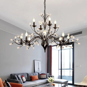 Legen Crystal Iron Chandelier Modern Chandelier