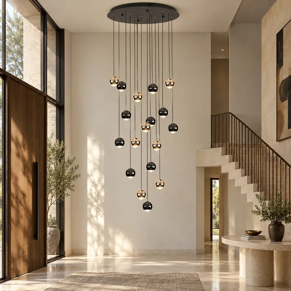 Lisa Grand Entry Chandelier Modern Chandelier
