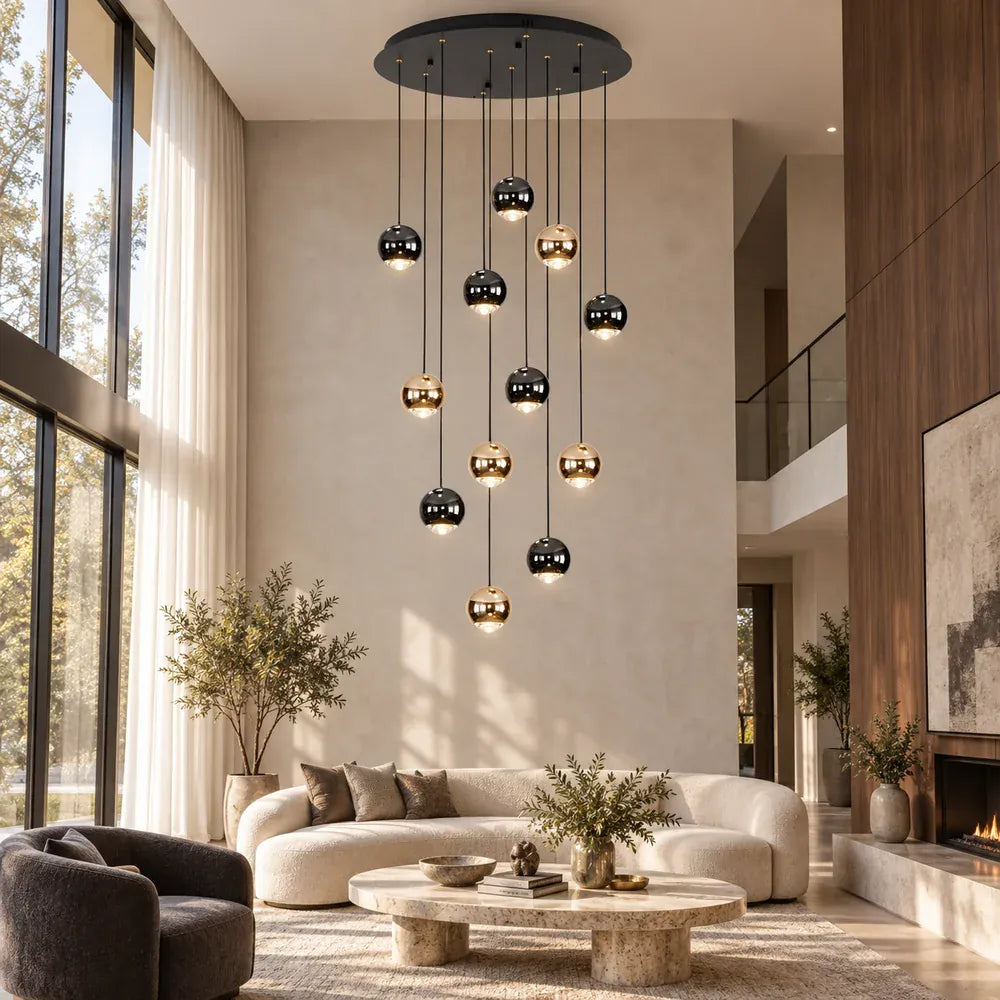 Lisa Grand Entry Chandelier Modern Chandelier