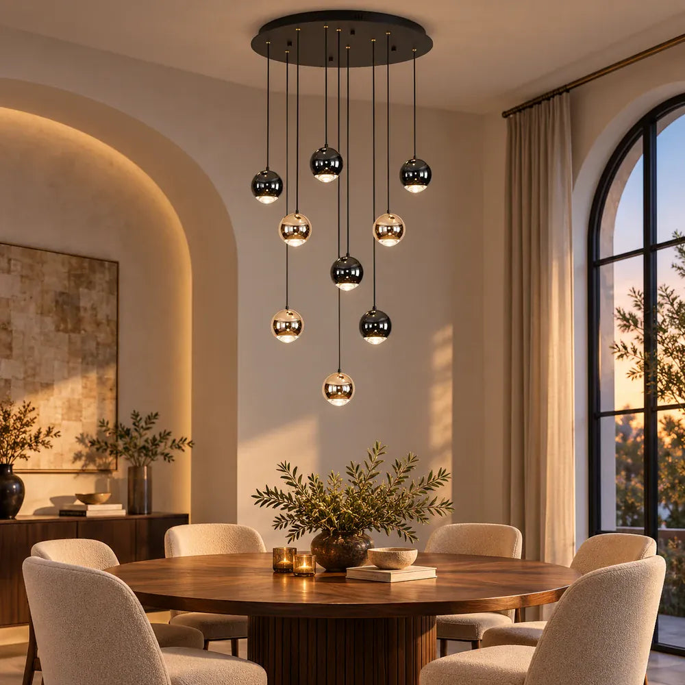 Lisa Grand Entry Chandelier Modern Chandelier