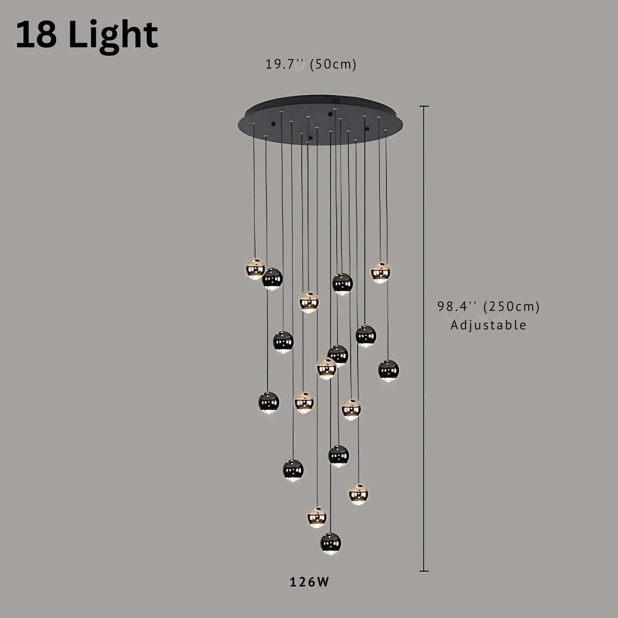 Lisa Grand Entry Chandelier Modern Chandelier