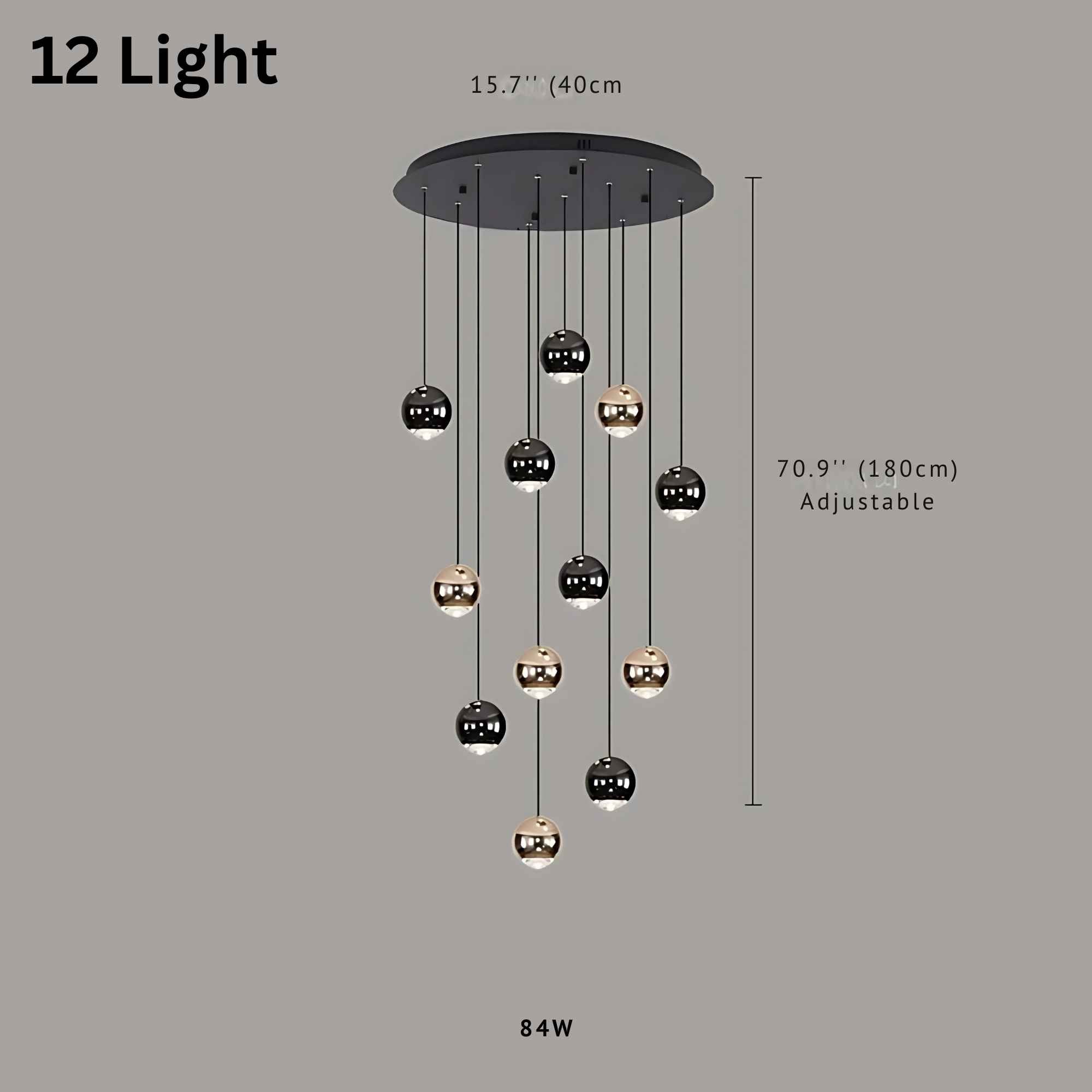 Lisa Grand Entry Chandelier Modern Chandelier