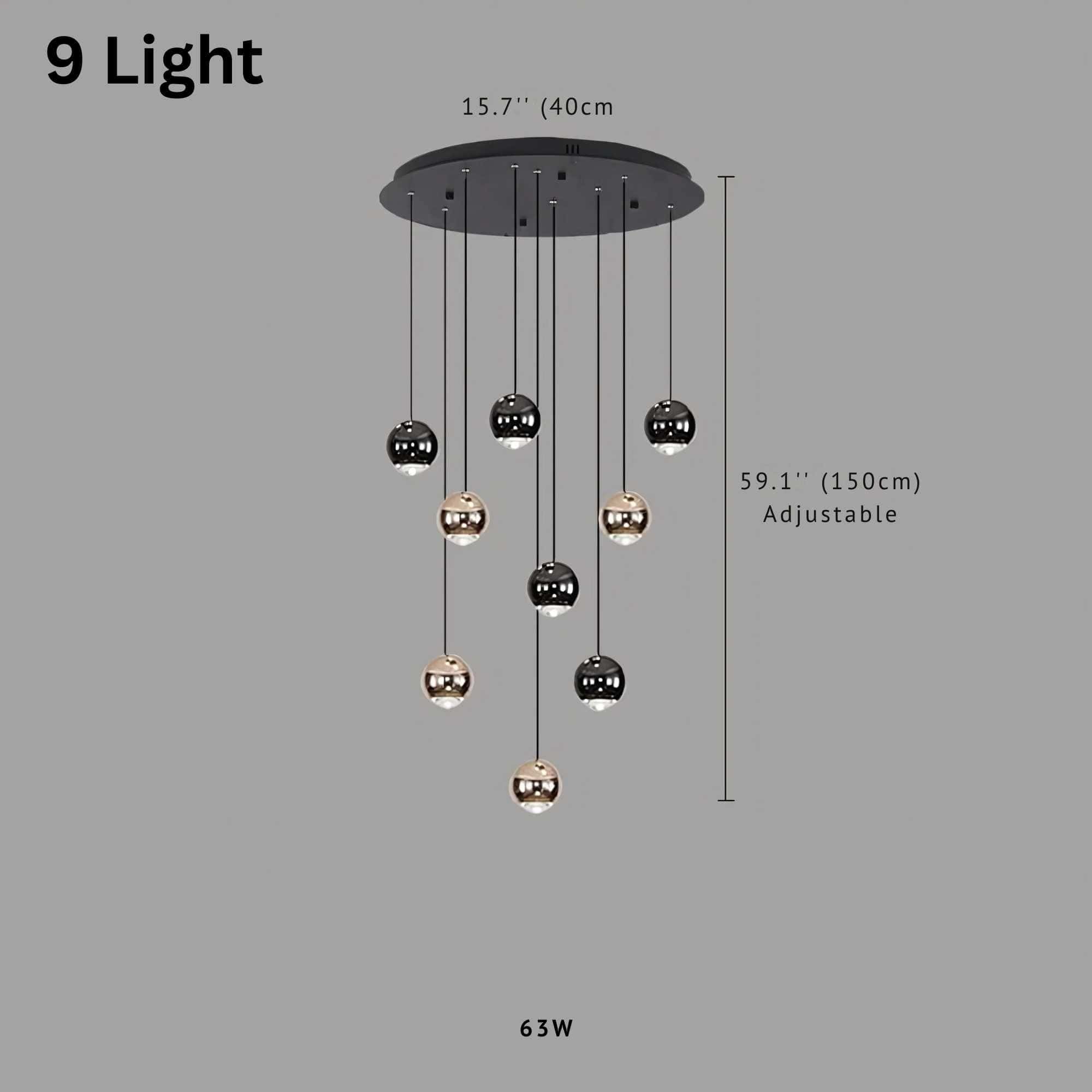 Lisa Grand Entry Chandelier Modern Chandelier