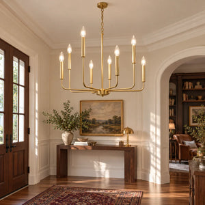Lissa Rustic Iron Chandelier Modern Chandelier