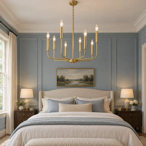 Lissa Rustic Iron Chandelier Modern Chandelier