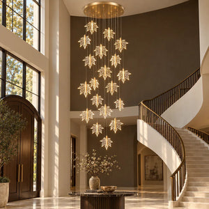 Luxury Led Staircase Chandelier Modern Chandelier