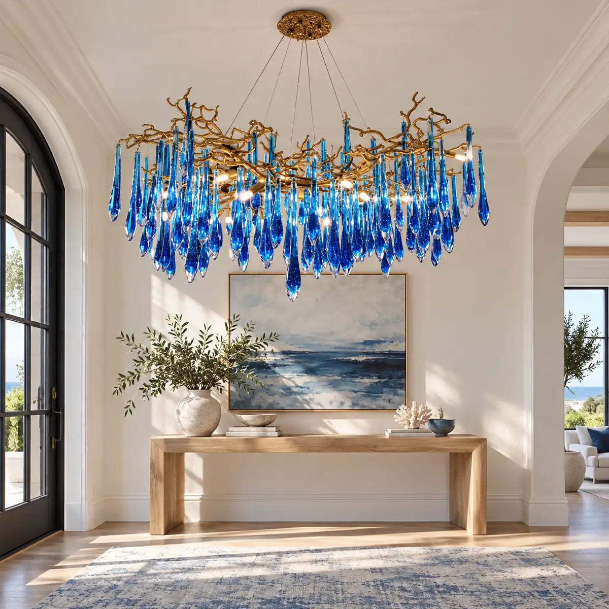 Lyra Crystal Branch Chandelier Modern Chandelier