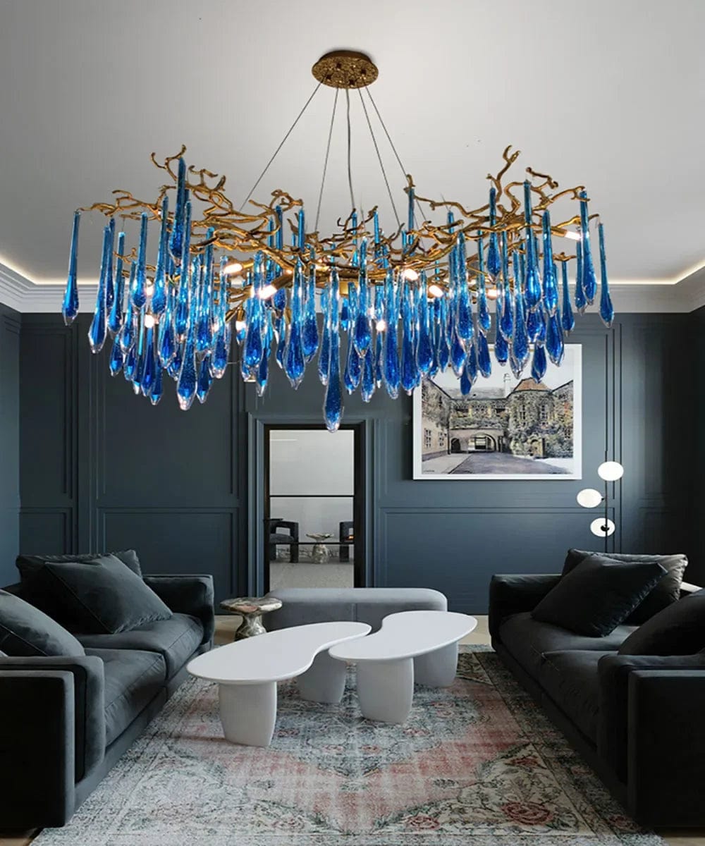 Lyra Crystal Branch Chandelier Modern Chandelier