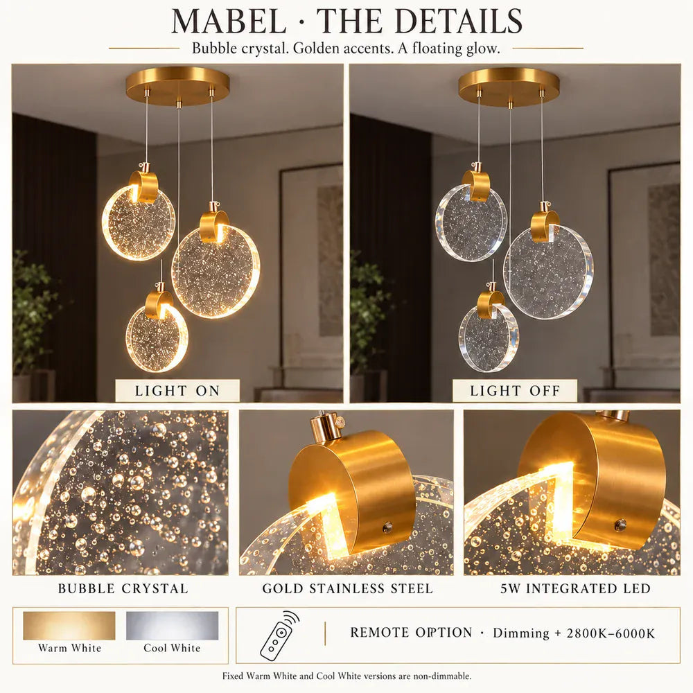 Mabel Staircase Long Chandelier Modern Chandelier