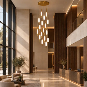 Mark Led Staircase Chandelier Modern Chandelier
